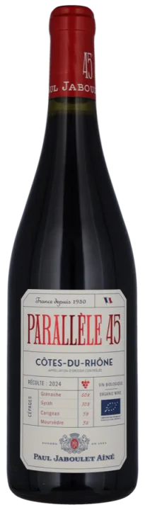 Paul Jaboulet Aîné – Côtes du Rhône – Paralléle 45 2025 ØKO